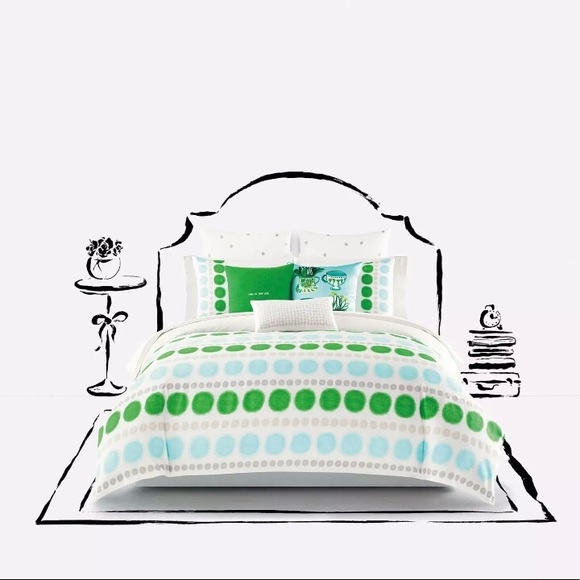Kate Spade Bedding Comforter Setnwttwinxl Ikat Dot Poshmark